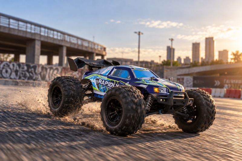 Truggy télécommandé Apex Runner 4×4 1/16