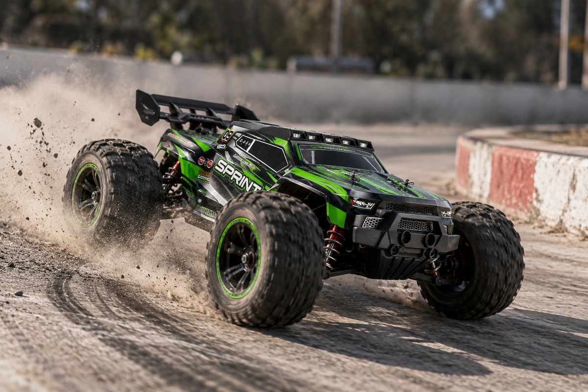 Truggy télécommandé Sprint 4×4 1/16 — 50 ou 85 km/h