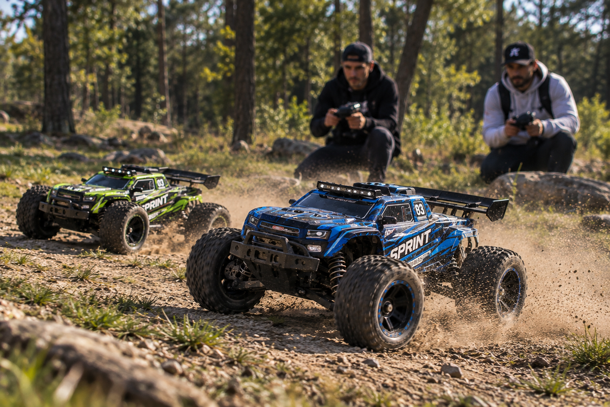 Truggy télécommandé Sprint 4×4 1/16 — 50 ou 85 km/h