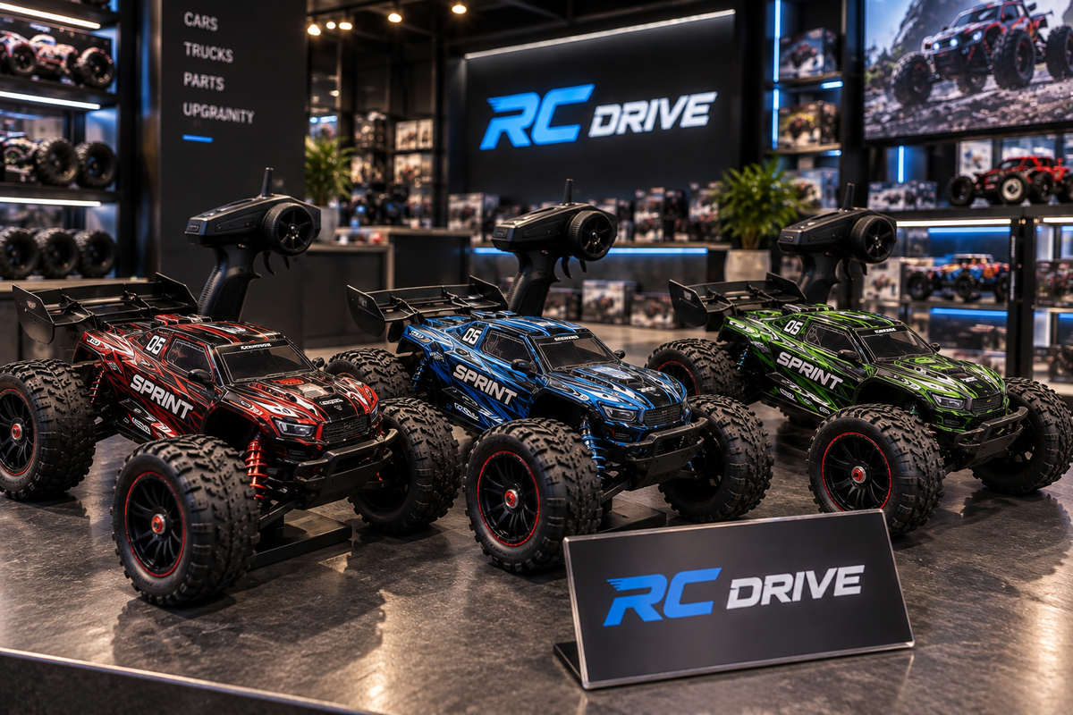Truggy télécommandé Sprint 4×4 1/16 — 50 ou 85 km/h